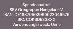 IBAN DE16370502990022046576"